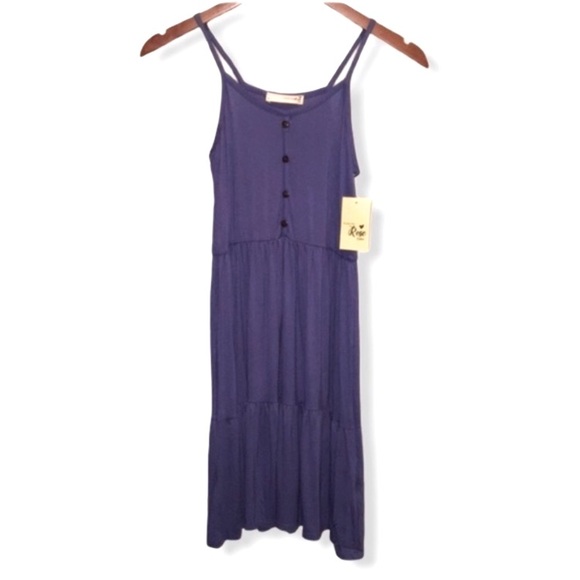 Forever Rose Couture Dresses & Skirts - 11. 6xHOST PICK! NWT FOREVER ROSE BLUE RUFFLE CASUAL PARTY DRESS